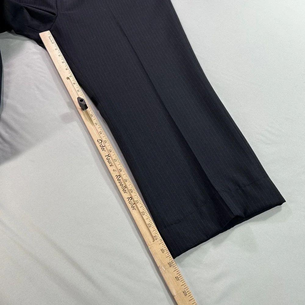 Christian Brooks‎ Suit Mens 44L Pinstripe Wool Blend Blazer Pants 42x26